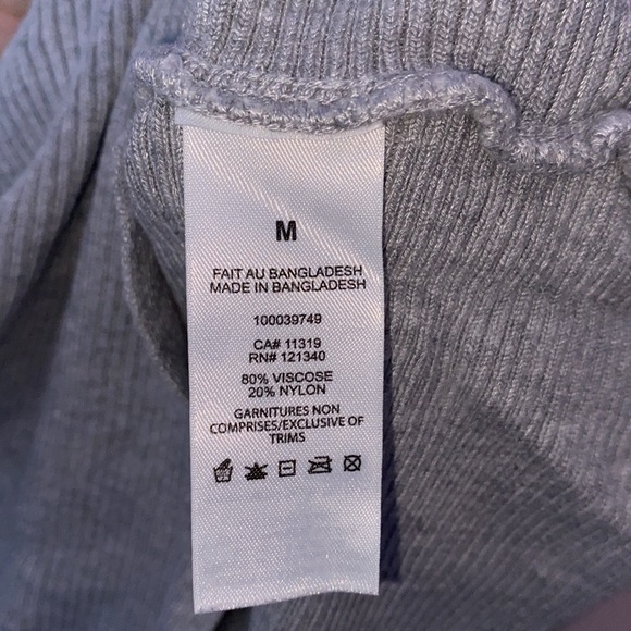 Grey off the shoulder sweater - Picture 4 of 5